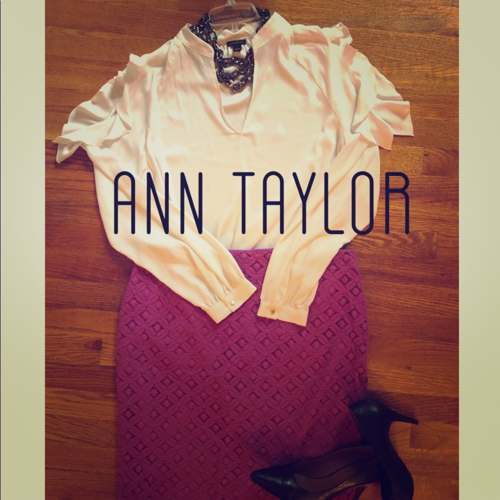 Ann Taylor, Cold Shoulder Blouse